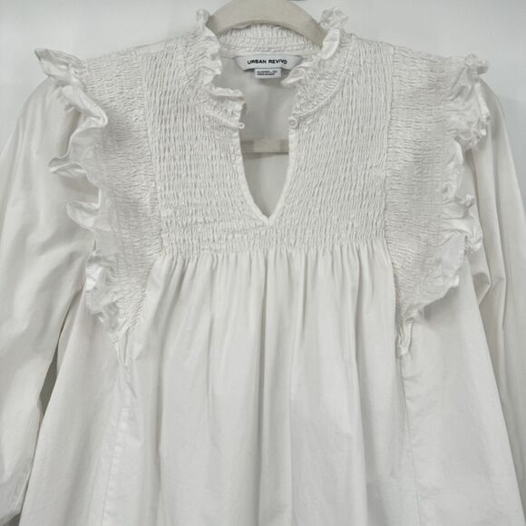 ASOS White Ruffle Blouse - Picture 3 of 12